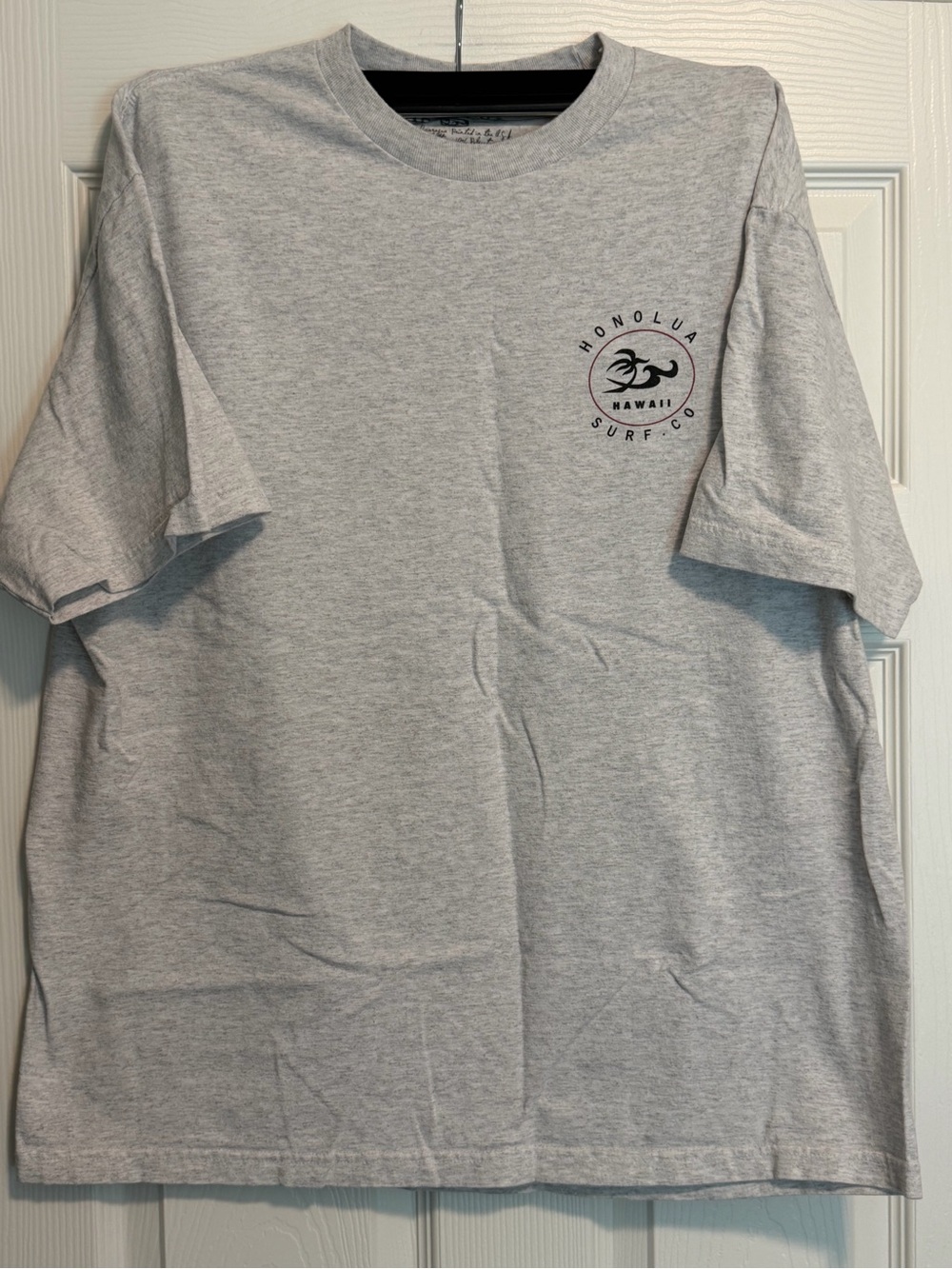 Honolua Surf Co. Men's Short Sleeve Heather Gray Logo Tee